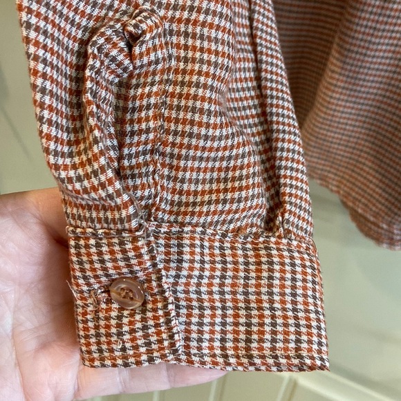 Button Down Blouse by Funny Girl Brand.  EUC! - Picture 4 of 16